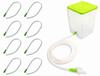 SWASTHYA SARVADA PVC Enema Kit 1500 ML for Home Use With Instruction | Reusable & Washable Enema Set for Adults (1 Set & 7 Individual Tubes) view 1
