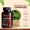 Aksvedas Moringa Capsule for Men and Women (300 tablets, Pack of 5) | Superfood, Rich in Vitamin A, B, C, E | Rich in Iron, Potassium, Amino Acid | Plant Based Natural Suppliments of Moringa view 2