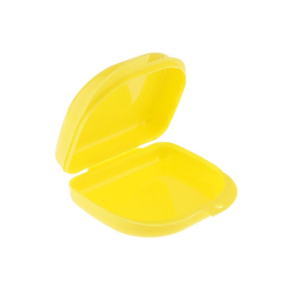 Ubervia Dental Retainer Braces Mouthguard Denture Storage Case Container Box