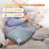 Electric Heat Pad For Pain Relief, 29x58cm Soft Heat Pad with LCD Controller, 9 Heating Levels, 4 Timer Settings, Quick Warm Up And Machine Washable, Ideal For Back Shoulders Abdomen view 2