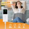 Electric Heat Pad For Pain Relief, 29x58cm Soft Heat Pad with LCD Controller, 9 Heating Levels, 4 Timer Settings, Quick Warm Up And Machine Washable, Ideal For Back Shoulders Abdomen view 4