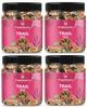 FreshoCartz Healthy Trail Mix | Dry Fruits, Seeds and Berries Mix | Protein Rich Nutmix | Healthy Nutmix | 6+ Dry Fruits, 4+ Seeds and Berries Mixed - Jar Pack (250g (Pack of 4), Trail Mix) view 1