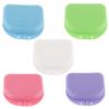 Ubervia Air Hole Box Denture Retainer Mouthguard Storage Case Container Green view 4