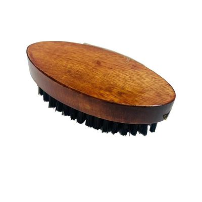 MEN Travel Friendly Small Oval Wooden Beard Brush for Used by Sikh Gentleman 4 Inch Pack Of 2 |Tame your Beard like a King!