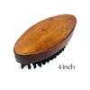 MEN Travel Friendly Small Oval Wooden Beard Brush for Used by Sikh Gentleman 4 Inch Pack Of 2 |Tame your Beard like a King! view 3