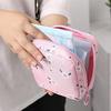 Aasaish Sanitary Napkin Pads Storage Bag Portable for Women Girls | 2Pcs Zipper Menstrual Pad Holder for Purse First Period Kit for Teen Girls Store Sanitary Pads for Women. view 3