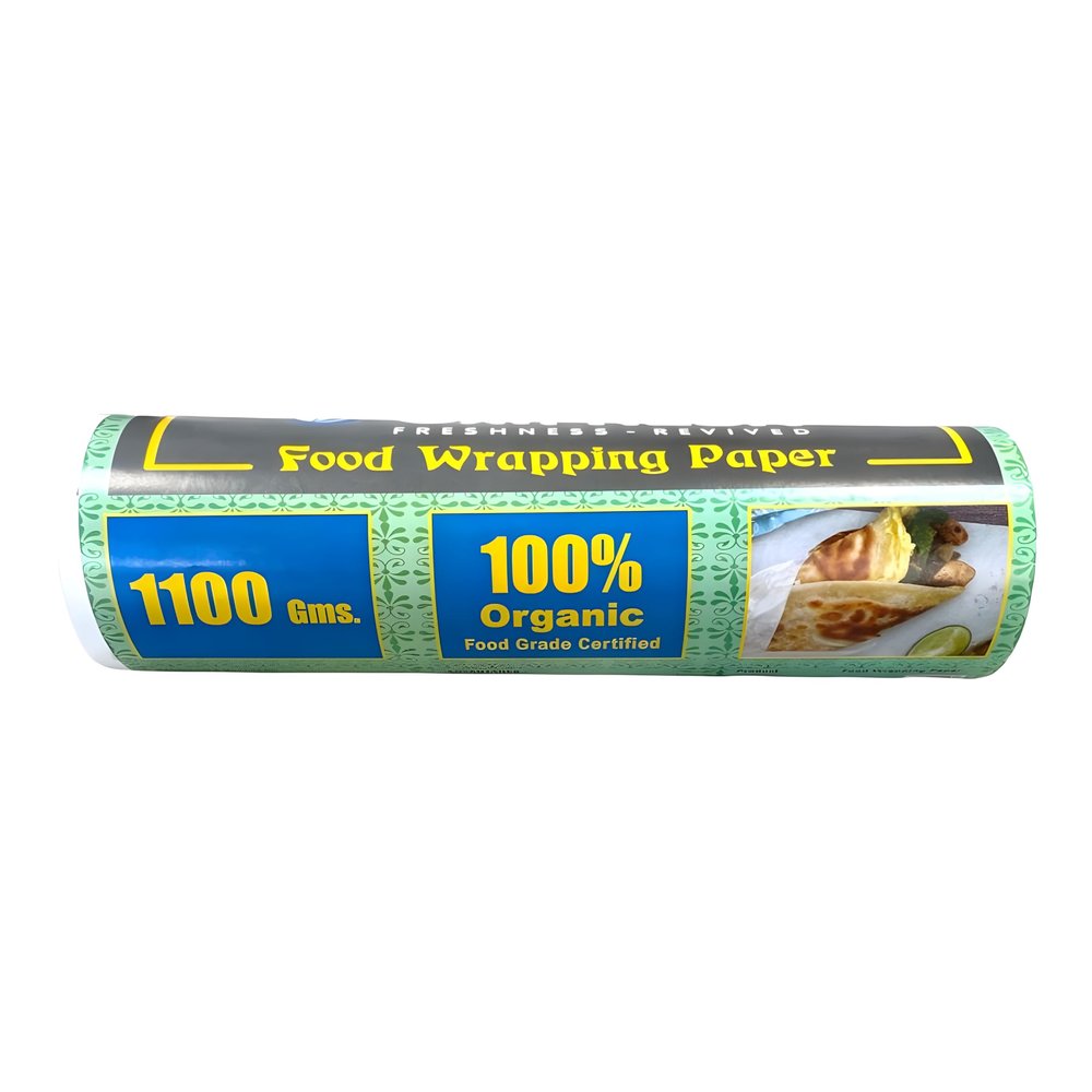 Oxifresh Food Wrapping Paper 1100 GMS | 40 GSM | Multipurpose use | FDA Approved | Oil and Grease Resistant | Non-Stick | Wrap Roti, Paratha, Burger, Sandwich, Baking | Food Wrap Paper Roll |