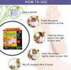 FLYLITE Detox Foot Pads - Ginger & Salt Adhesive Patches for Foot Care, Body Cleansing, Pain Relief, Relieve Stress, Relaxation 2 Pcs Pack (20 Pads) view 4