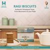 House of Himalayas Finger Millet Biscuits, Ragi Biscuits, 50% Unpolished Millets, Jaggery Sweetened, No Refined Oils, Handmade Healthy Cookies, Women Made, From Uttarakhand, 200g view 2
