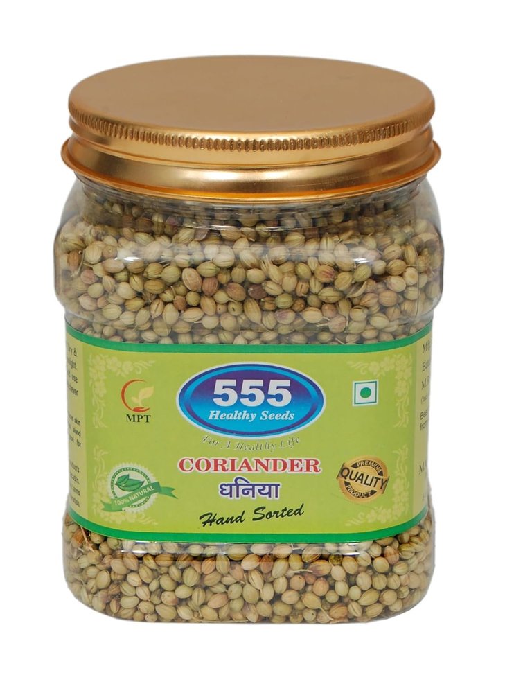 555 Coriander (Dhaniya) Whole/Sabut - 350 Gram | 100% Vegan, Gluten Free and NO Pesticides