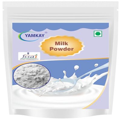 Yamkay Pure & Premium Milk Powder No Added Preservatives Sugar Free Perfect for Tea & Coffee 500gm