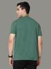 STELLERS Men's Premium Printed Crew Neck T-Shirt | Feather Touch Feel Regular Fit| Odour Resistant| Anti-Static| Wrinkle Free | Quick Dry | Stretchable | Lightweight | Sweat-Proof Aqua Green view 3