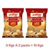 5Kgs X 2Packs | Ashoka Gold Chakki Fresh Atta | 10Kgs | High Fibre Whole Wheat Flour view 2