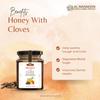 Al Masnoon Honey with Clove 300g - 100% Pure and Natural Honey Infused with Premium Cloves for Enhanced Flavor and Health Benefits (Pack of 1) view 2