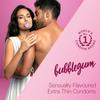 Durex Extra Thin Flavoured Condoms, 12s, Pack of 3 (Bubblegum + Chocolate + Strawberry) view 2