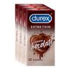 Durex Extra Thin Intense Chocolate Flavoured Condoms For Men -12s (Pack of 3) view 1