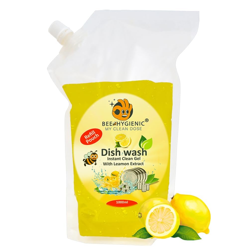 BEE HYGIENIC Beautiful Nature Dishwashing Liquid, Lemon
