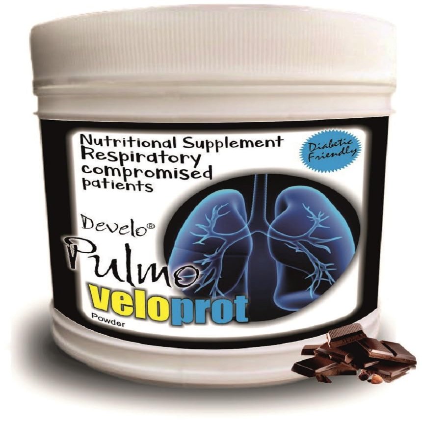 Develo Lung Health Protein Supplement for Detox & Cleanse for Smokers, COPD, TB(Tuberculosis) Patients -500 gm Chocolate flavour