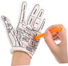 9UP Reflexology Point Finger Massager Gloves | Acupressure Massage Gloves For Men & Women | Body Pain Relive Graphic Prints Massage Gloves With Tool Stick (Pack Of 2) view 3