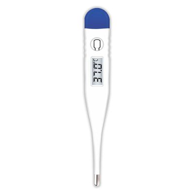 Dr. Odin PT-01B Digital Thermometer | Fast & Accurate C/F Reading in 60 Seconds | Beep Alarm, Auto Shut-Off | Oral, Rectal & Underarm Use | Safe for Adults, Kids & Babies (Pack of 1)