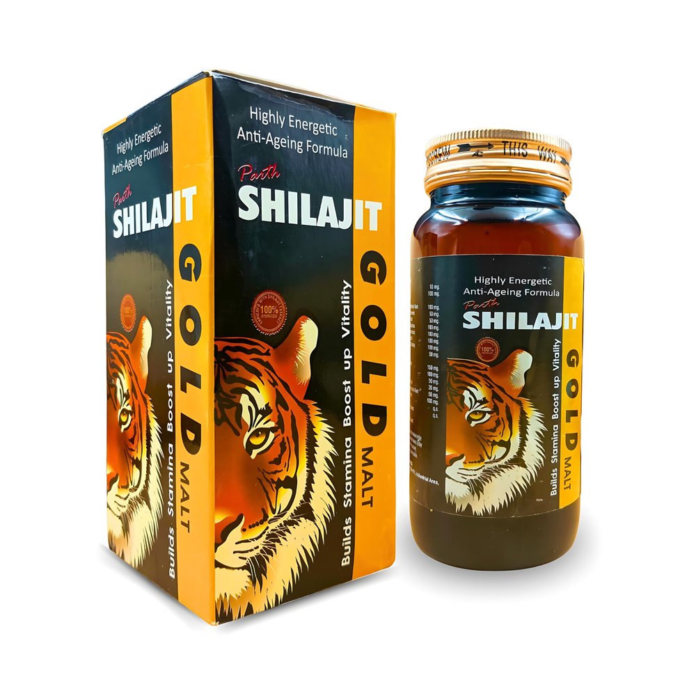 Ayurvedic ShilajIt Gold Malt | 400 GM | Pack of 2