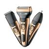ENDZONE Professionals Design 3 in 1 Perfect Shaver Hair Clipper and Nose Trimmer Rechargeable Beard And Moustaches Hair Machine And Trimming for men and women (Golden Black) view 1