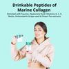 The Co Being Marine Collagen Peptides for Men and Women | Collagen Supplement for Skin, Hair & Nails | 5000mg Pure and Hydrolyzed Type 1 & 2 | 12g x 30 Sachets | Blackcurrant Flavor view 4