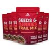 Omay Foods Berries Mix, 80g Pouch (Pack of 6) | Healthy Snacks I Trail Mix | Blueberry, Red Cranberry, Black Currant, Roasted Seeds and Berries | Roasted Snack | Guilt-free Snack view 1
