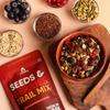 Omay Foods Berries Mix, 80g Pouch (Pack of 6) | Healthy Snacks I Trail Mix | Blueberry, Red Cranberry, Black Currant, Roasted Seeds and Berries | Roasted Snack | Guilt-free Snack view 3