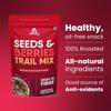 Omay Foods Berries Mix, 80g Pouch (Pack of 6) | Healthy Snacks I Trail Mix | Blueberry, Red Cranberry, Black Currant, Roasted Seeds and Berries | Roasted Snack | Guilt-free Snack view 4