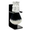Parker Safety Razor, THE ARCTIC STORM Ultra Soft Synthetic Shaving Brush with Stand view 1