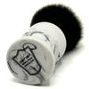 Parker Safety Razor, THE ARCTIC STORM Ultra Soft Synthetic Shaving Brush with Stand view 3