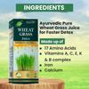 Cura Mahaveer Wheat Grass Juice, Natural Detoxifier, Herbal Juice for Immunity Boost, Blood Purification, Improved Digestion and Metabolism, 500ml (Pack of 2) view 2