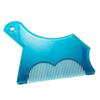 ELBME Mens Beard Shaping Ruler Comb Facial Hair Styling Trimming Template Blue view 3