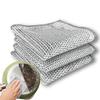 G1 Scrub Pad Wire Dishcloth for Washing Dishes, Multifunctional Dishwashing Rags for Wet and Dry, Easy Rinsing, Reusable Cleaning Cloth for Kitchen, Sinks, Pots (Pack of 2) view 1