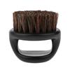 ELBME Portable Men's Beard Shaving Brush with Handle Round Mustache Modeling Tool for Men's Daily Shaving view 3