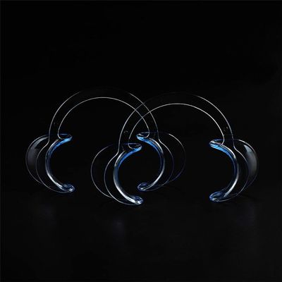 ELBME 10pcs C-Shape Adult Dental Cheek Retractor Teeth Whitening Lip Mouth Opener Large