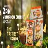 2PM - Mushroom Cheese Noodles - Contains Mushrooms & Cheese Flavour - Instant Veg Noodles - Pack of 4-100 Gm Each view 3