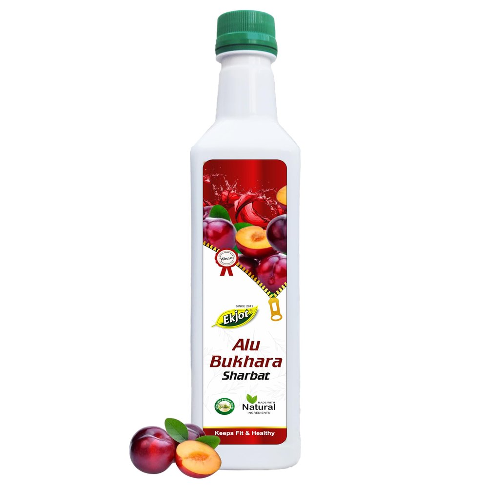 Aloo Bukhara Sharbat - 500 ml | Alu Bukhara | GMP Certified