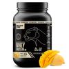 BeastLife Pro 100% Whey Protein Powder| 2 Lbs | Mango Flavor | Muscle Growth & Recovery|Fast Absorbing, No Bloating |Ultrasorb Tech For Fast Digestion|NABL Lab Certified | 24g Protein, 5.3g BCAA view 1