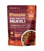 Pintola High Protein Muesli Dark Chocolate & Cranberry 1kg, 24g Protein, High Fibre, Trans Fat Free with Brown Sugar, Real Fruits, Muesli for Breakfast Food, Muselies Fruit Nuts and Seeds 1 kg view 1
