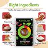 Ketolab Keto Bhujia (Sezwan), 400 Gms (Pack of 2), 2.7g Net Carb & 18% High Protein/Serv, Identical to Regular Bhujia, Low Carb, Pre-Biotic High Fibre view 3