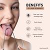 Herb Essential Stainless Steel Tongue Cleaner | For Fresh Breath & Bacteria Removal | Improved Taste Sense & Oral Hygiene | 100% Pure Indian Stainless Steel Tongue Scraper For Men & Women (Pack Of 2) view 4