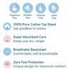 ERHETUS Biodegradable Bamboo Sanitary Pads for Women, Pure Organic Cotton Base Sanitary Napkins | Chemical & Fragrance Free, Soft, Ultra-thin, High Absorbent - 80 Pads (XL, 290mm, Pack of 4 * 20 pad) view 3