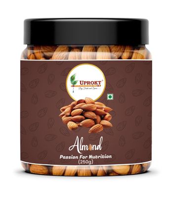 UPROKT Almonds New Crop | Premium & Natural | Badam | Fresh & Crisp | (1kg)