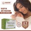 Chesta Formulation Helium Sanitary Pads for Women Heavy Flow Maternity Pads [Size-XL-280MM Pads-18PCS] Anti Bacterial + Comfort 100% Organic Cotton Bamboo Sanitary Pads Rash and Odour Free view 2