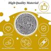 Sir Prize Stainless Steel Scrubber | Metal Scouring Pad | Steel Wool | Home and Kitchen Cleaning | Useful for Dishes, Kadai, Cookware | Effective on Tough Stains and Dirt 20 Grams (Pack of 12) view 4