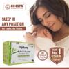 Chesta Formulation Helium Sanitary Pads for Women Heavy Flow Maternity Pads [Size-XXL-350MM Pads-10PCS] 100% Organic Cotton Bamboo Sanitary Pads With Ultra Soakage And LeakProof view 2