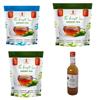 32 Baar Lemon & Ginger & Peppermint Flavoured Tea + Apple Cider Vinegar Combo | Green Tea & Organic Apple Cider Vinegar | Antioxidant-Rich view 1
