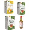 32 Baar Lemon & Natural & Tulsi Tea Bag + Apple Cider Vinegar Combo | Green Tea & Organic Apple Cider Vinegar | Antioxidant-Rich view 1